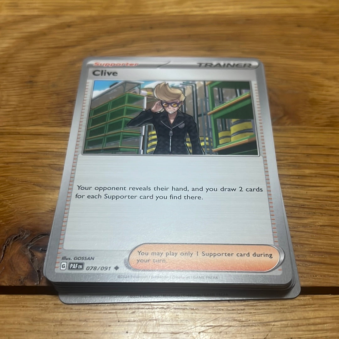 Paldean Fates: Clive #78 Paldean Fates: Clive #78